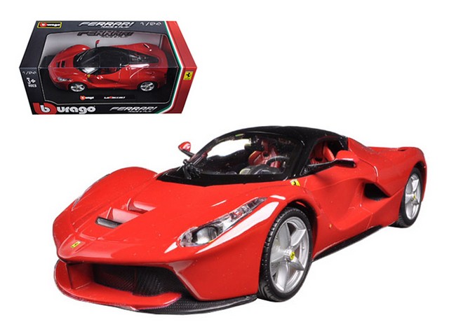 B  Ferrari Laferrari F70 Red 1-24 Diecast Model Car