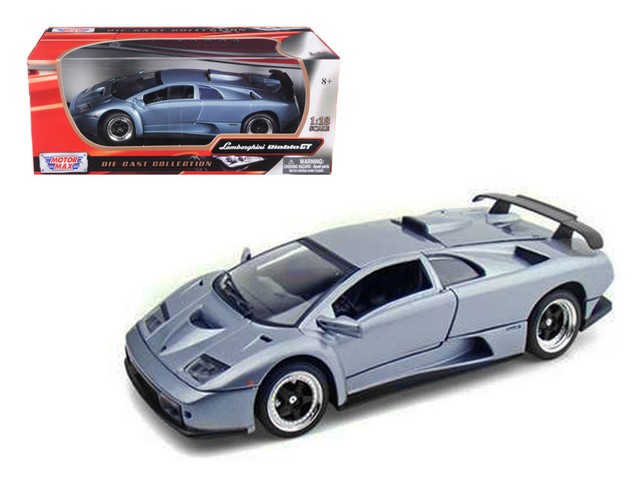 Lamborghini Diablo GT Silver 1-18 Diecast Model Car