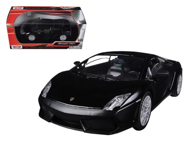 Lamborghini Gallardo LP-560-4 Matt Black 1-24 Diecast Car Model