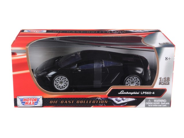 79152mtbk Lamborghini LP 560-4 Black 1-18 Diecast Car Model