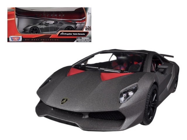 Picture of Motormax 79314cb Lamborghini Sesto Elemento Carbon 1-24 Diecast Car Model