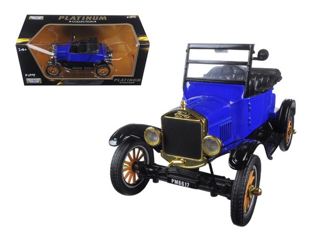 79327bl 1925 Ford Model T Runabout Blue 1-24 Diecast Model Car -  MOTORMAX