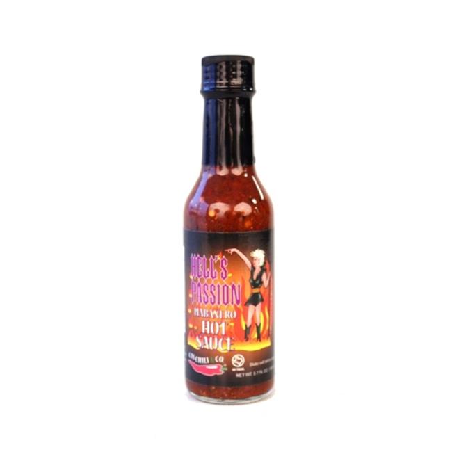 Cin Chili Hells Passion Habanero Hot Sauce - Case of 12
