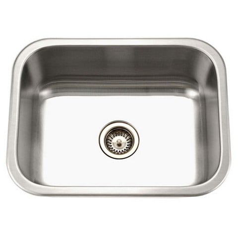 MS-2309-1 Medallion Classic Series Undermount Stainless Steel Single Bowl Kitchen Sink -  Houzer