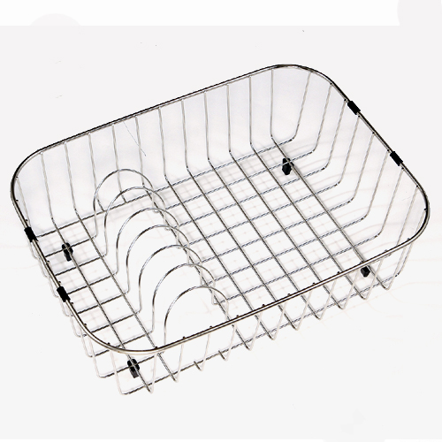 Picture of Houzer RB-2500 Wirecraft 19.25 x 14.25 x 5.5 in. Stainless Steel High Rinsing Basket for ES-2408- MS-2309 & STS-1300 Sinks