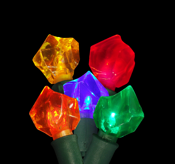 Picture of Kellogg Plastics 75317 Holiday &amp; Christmas Indoor &amp; Outdoor LED- Multi Color - Ice Cube