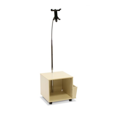 HidupSpace Saver Bookcase with MID Built in. Tablet Holder Stand - 55.5 x 18.5 x 15.8 in.