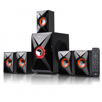 5.1 Channel Surround Sound Bluetooth Speaker System- Orange -  Cb distributing, ST3048027