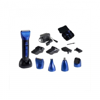 Picture of Optimus 50150 Wet- Dry Multi-Use Clipper & Trimmer- Blue & Black - 15 Piece