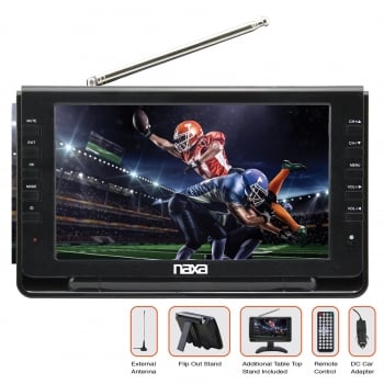 Picture of Naxa NT-90 9 in. Portable TV Digital Multimedia Player