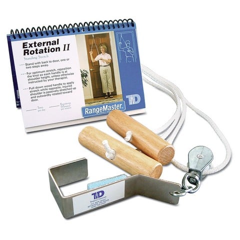 Picture of Therapeutic Dimensions THD101 Rangemaster Shoulder Pulley with Metal Bracket & Flip Chart Exercise Guide