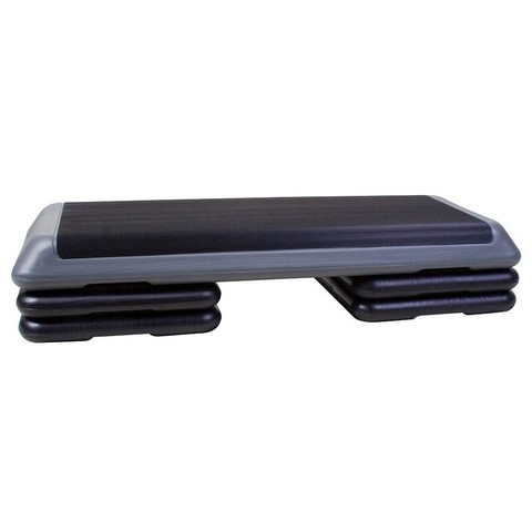 Picture of Escalade Sports ESC116 40 in. Original Health Club Step&#44; Gray & Black
