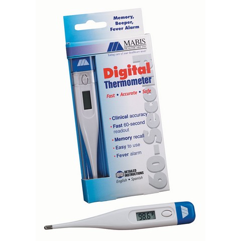 Picture of Mabis DMI Healthcare MAB116 60-Second Digital Thermometer with Beeper
