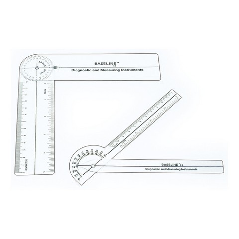 FAB322 6 in. Baseline Plastic Rulongmeter