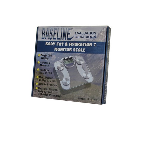 FAB143 Baseline Body Fat & Hydration Percent Monitor Scale
