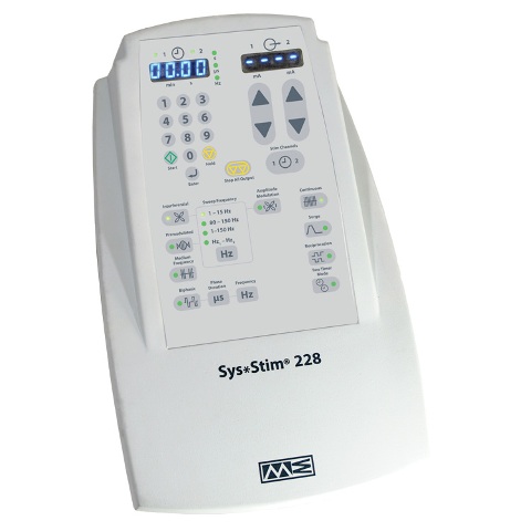 Picture of Mettler ME228 Sys-Stim Advanced 2-Channel Neuromuscular Multifunction Stimulator