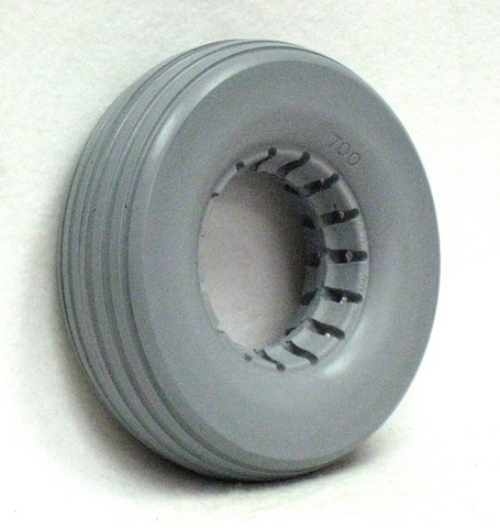 Picture of New Solutions AL194P 8 x 2.25 in. Urethane Rib Tire Fits Most 2-Piece Wheels for Wheelchair