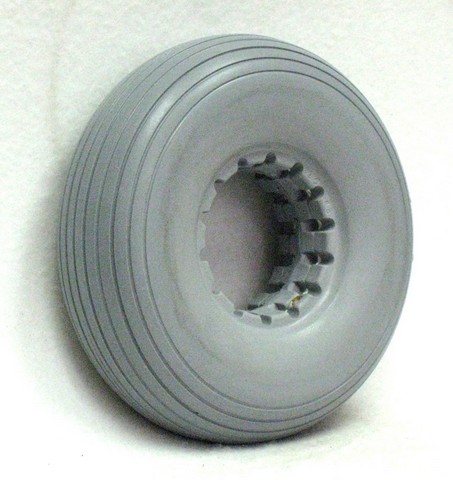 Picture of New Solutions AL195P 8 x 2 in. Urethane Rib Tire Fits Permobile Wheels for Wheelchair