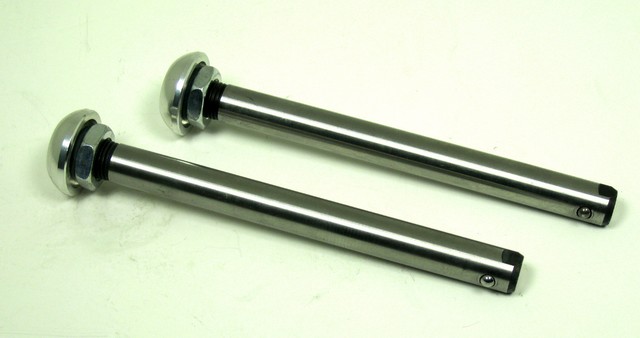 Picture of New Solutions AX035P Quick Release Axles 5 x 0.5 in. Big Button Wheelchair