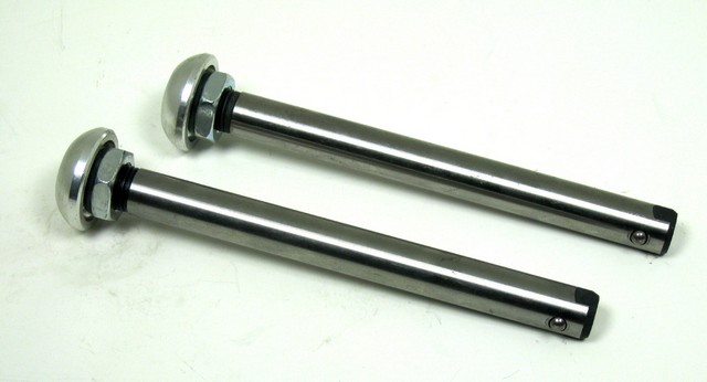 Picture of New Solutions AX040P Quick Release Axles 4.75 x 0.5 in. Big Button Wheelchair