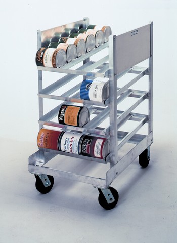 Picture of Prairie View CR072C Mobile Half Size Can Racks- 48 x 25 x 36 in.