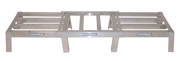 Prairie View DG1836 Adjustable Dunnage Aluminum Bridges- 2 x 18 x 36 in.