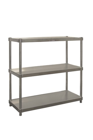 N204860-3 Complete 3 Tier Shelving Units, 48 x 20 x 60 in.