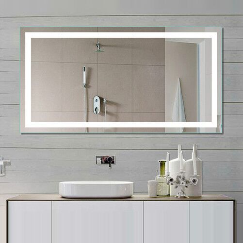 Picture of Paris Mirror 28 x 2 x 60 in. Harmony Illuminated Mirror with 6000K LED Backlight