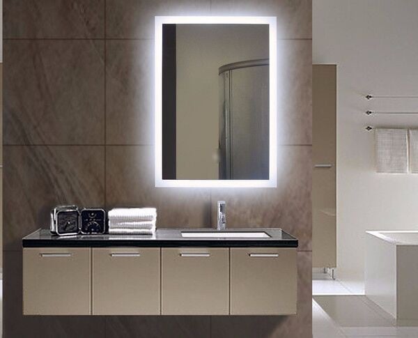 36 x 2 x 48 in. Rectangle Mirror with 6000K LED Backlight -  Paris Mirror, RECT48366000