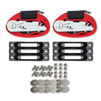 E-Strap System Bonus Pack Plus with 2 x 16 in. Ratchet for Trucks & Trailers