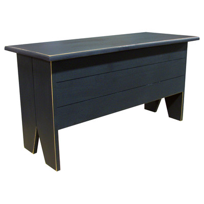 Picture of Sawdust City 3 ft. Wooden Storage Bench- Antique Black