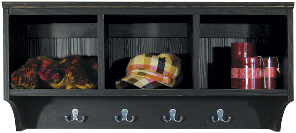 Locker Shelf, Antique Black