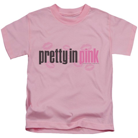 Pretty In Pink-Logo Short Sleeve Juvenile 18-1 Tee- Pink - Large 7