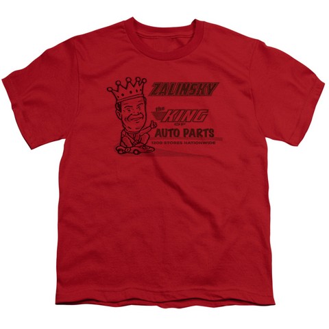 Tommy Boy-Zalinsky Auto Short Sleeve Youth 18-1 Tee- Red - Small