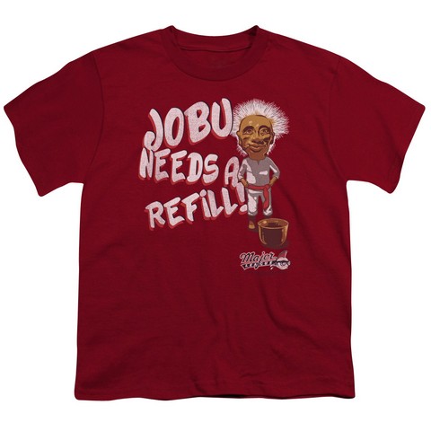 Major League-Jobu Needs A Refill Short Sleeve Youth 18-1 Tee- Cardinal - Medium -  Trevco, PAR491-YT-2