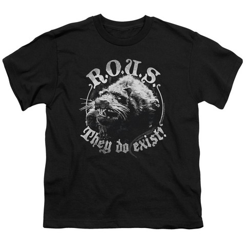 Pb-They Do Exist Short Sleeve Youth 18-1 Tee- Black - Medium