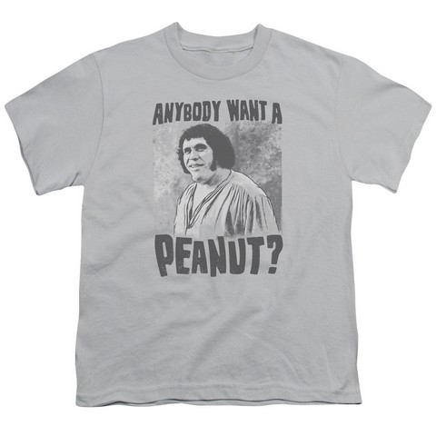 Pb-A Giant Snack Short Sleeve Youth 18-1 Tee- Silver - XL