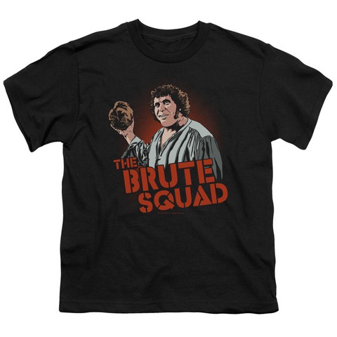 Pb-Brute Squad Short Sleeve Youth 18-1 Tee- Black - Small