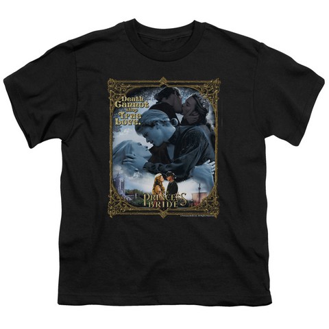 Princess Bride-Timeless Short Sleeve Youth 18-1 Tee - Black - Small