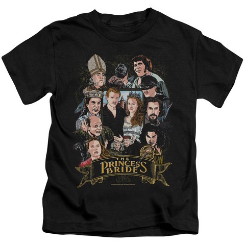 Princess Bride-Timeless Short Sleeve Juvenile 18-1 Tee- Black - Large 7