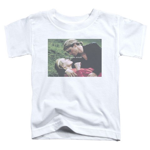 Pb-As You Wish Short Sleeve Toddler Tee- White - Medium 3T