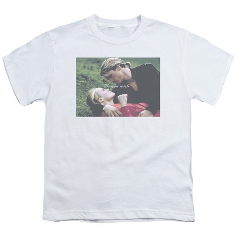 Pb-As You Wish Short Sleeve Youth 18-1 Tee- White - Medium