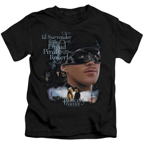 Pb-Surrender Short Sleeve Juvenile 18-1 Tee- Black - Medium 5-6