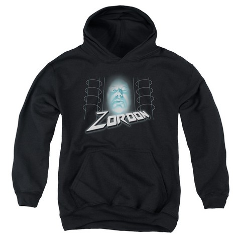 Power Rangers-Zordon Youth Pull-Over Hoodie- Black - Small