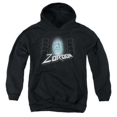 Power Rangers-Zordon Youth Pull-Over Hoodie- Black - Medium