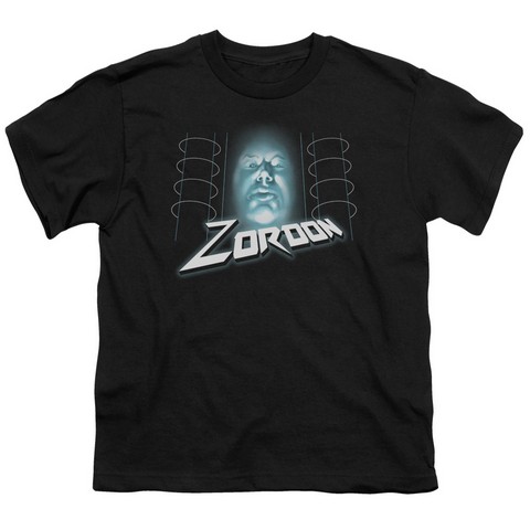 Power Rangers-Zordon Short Sleeve Youth 18-1 Tee- Black - Large