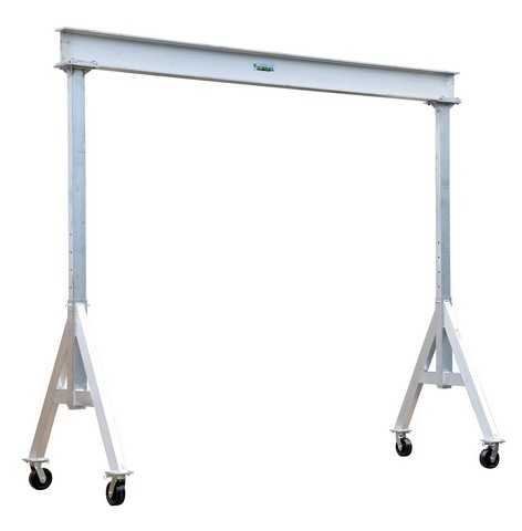 Adjustable Aluminum Gantry Crane, 12 x 8 ft. - 6000 lbs