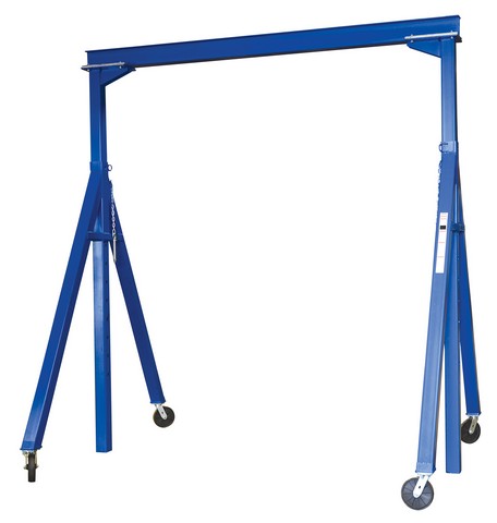 Adjustable Height Steel Gantry Crane, 10 x 16 ft. - 2000 lbs
