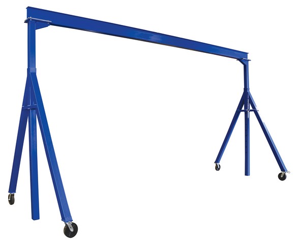 Adjustable Height Steel Gantry Crane, 20 x 16 ft. - 2000 lbs