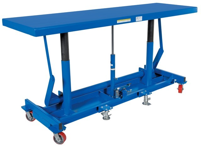 Picture of Vestil LDLT-3096 Ergonomic Long Deck Cart&#44; 96 x 30 in. - 2000 lbs